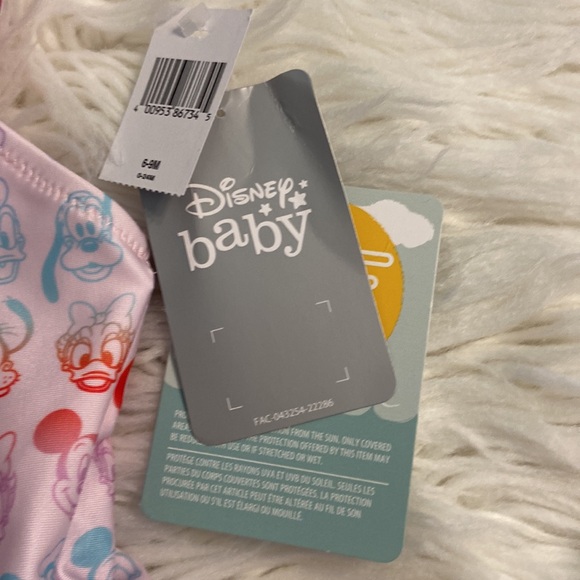 Disney Baby Multicolor Character Swimsuit size 6-9months brand new with tag - Picture 3 of 8